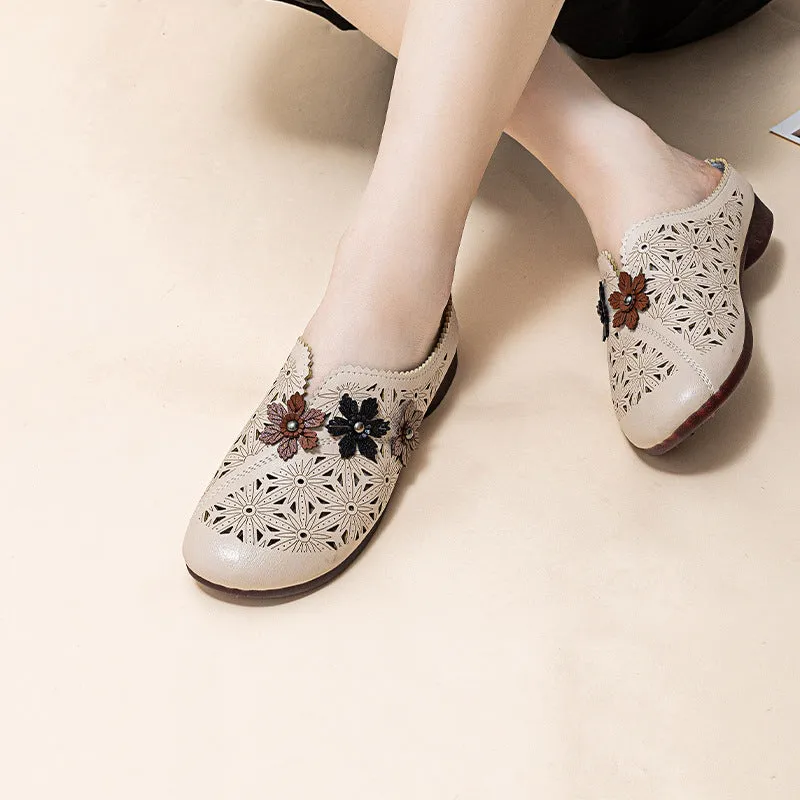 Non-Slip Women's Leather Shoes