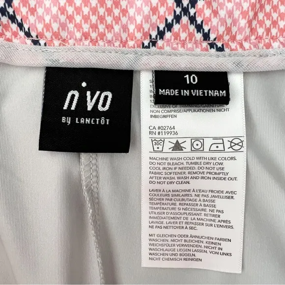 N'VO by Lanctot Poppie Golf Stretch Skort | 10