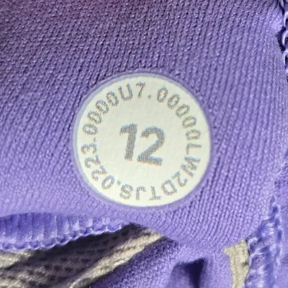NWT Lululemon Align V-Neck Bra Light Support, C/D Cup - 12 Dark Lavender