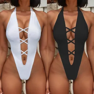 One-piece Swimsuit Bikini European And American Swimming