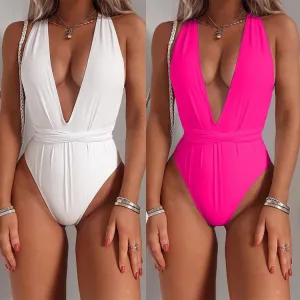 One-piece swimsuit bikini trendy