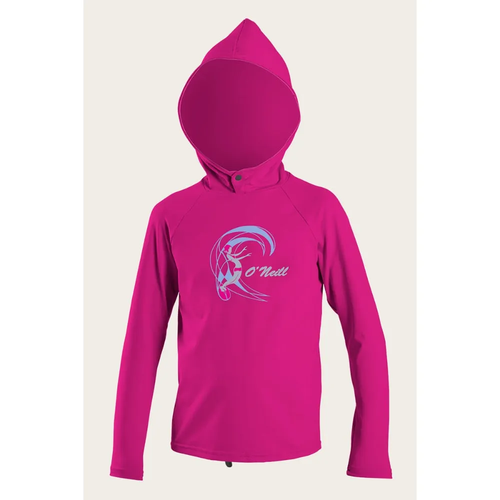 O'NEILL TODDLER O'ZONE L/S SUN HOODIE BERRY