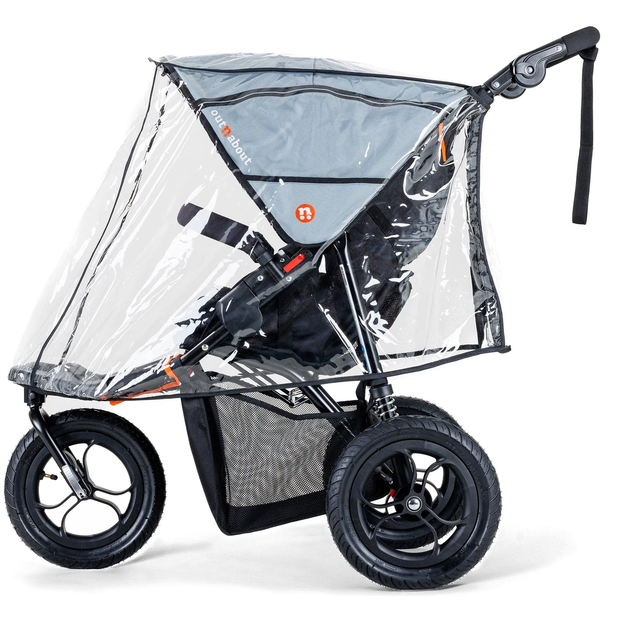 Out n About Nipper V5 All Terrain Pushchair - Rock Salt Grey