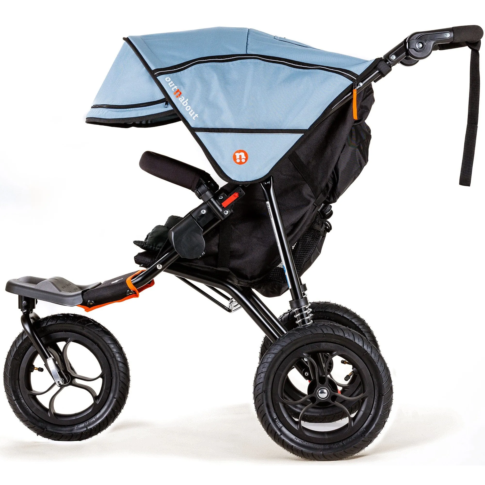 Out n About Nipper V5 All Terrain Pushchair - Rock Salt Grey