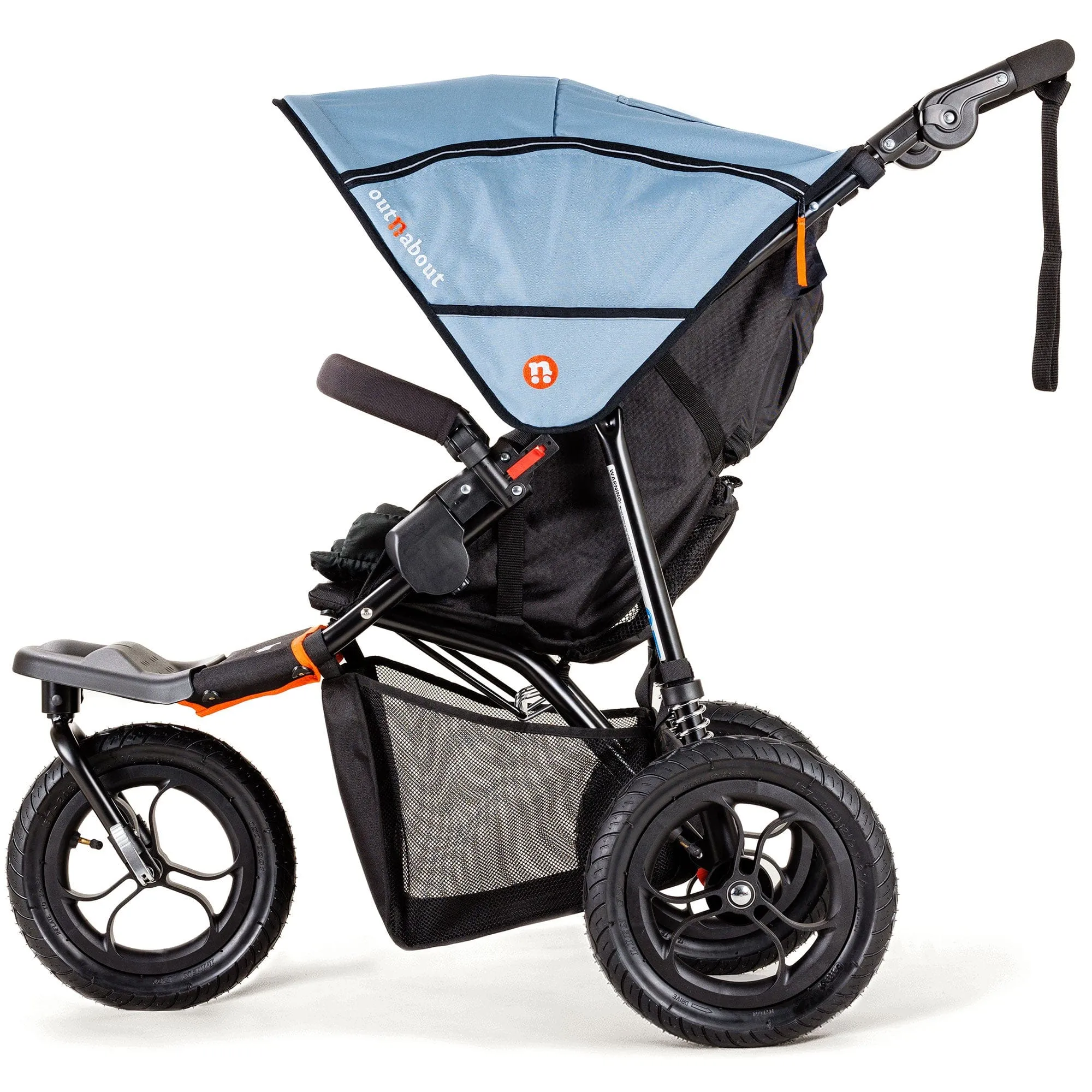 Out n About Nipper V5 All Terrain Pushchair - Rock Salt Grey