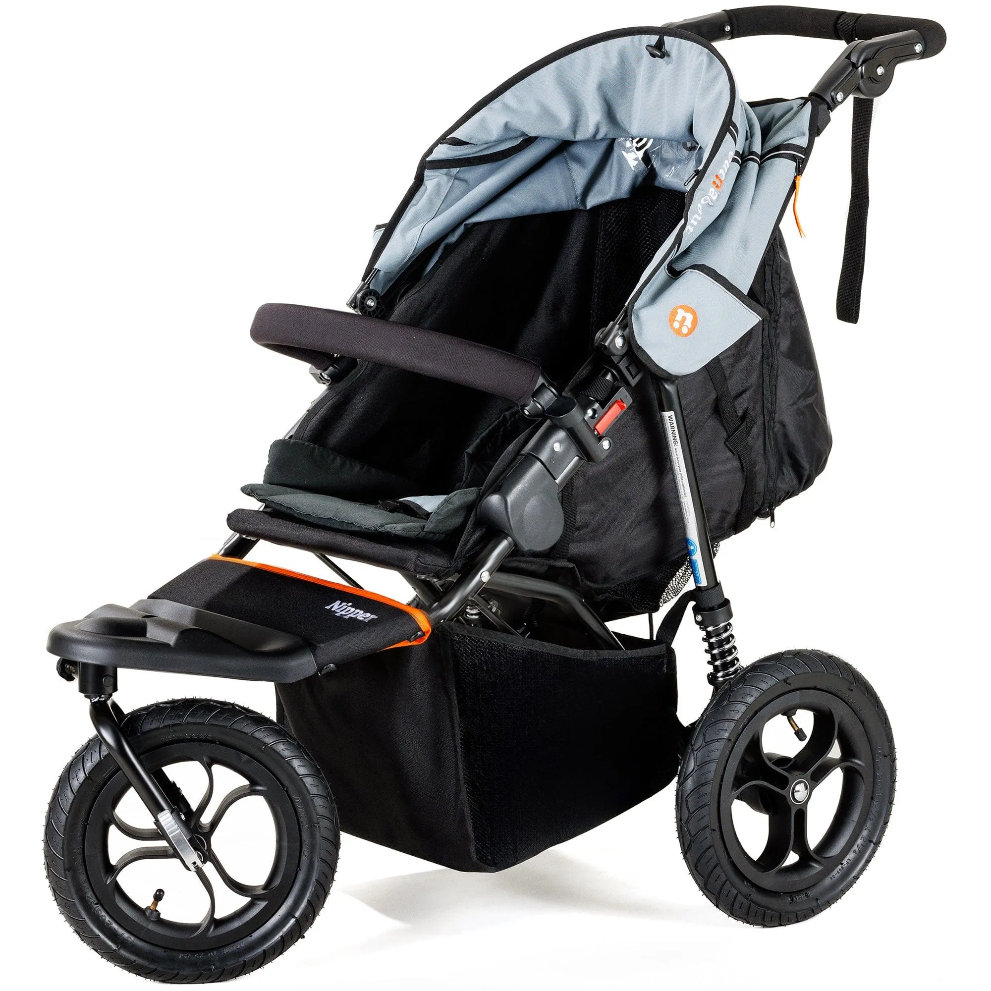 Out n About Nipper V5 All Terrain Pushchair - Rock Salt Grey