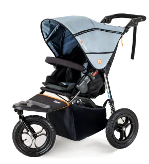 Out n About Single Nipper V5 - Rocksalt Grey - Please allow 7 days for delivery