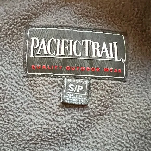 Pacific Trail Women’s Full Zip winter snow jacket Yellow/Gray size Small