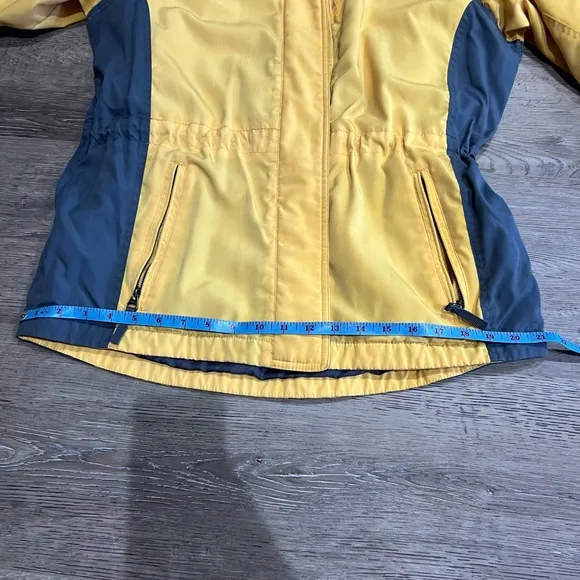 Pacific Trail Women’s Full Zip winter snow jacket Yellow/Gray size Small