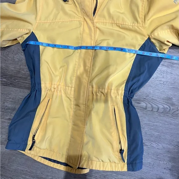 Pacific Trail Women’s Full Zip winter snow jacket Yellow/Gray size Small