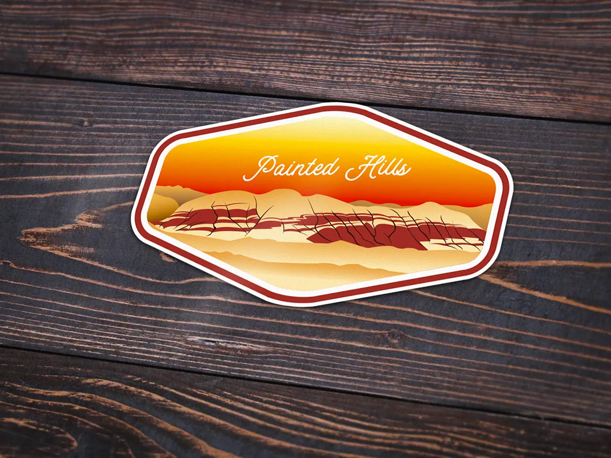 Painted Hills Sticker