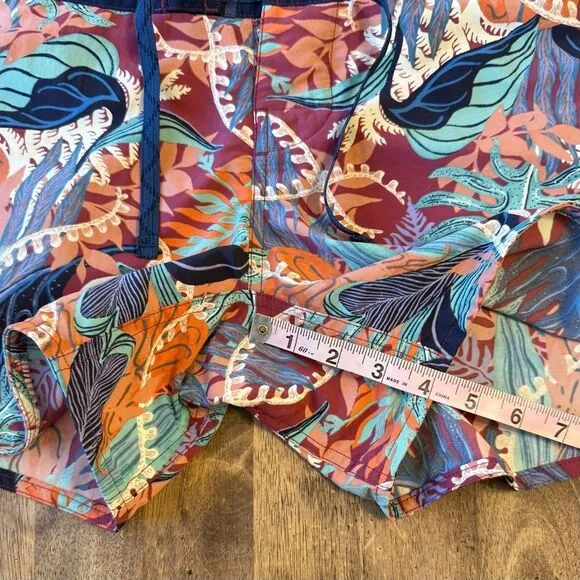 Patagonia Women’s Wavefarer 100% Nylon Boardshorts Swim Hike Jurassic Fern Sz 8
