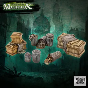Plast Craft Games: Resin 28mm: Suburb Props