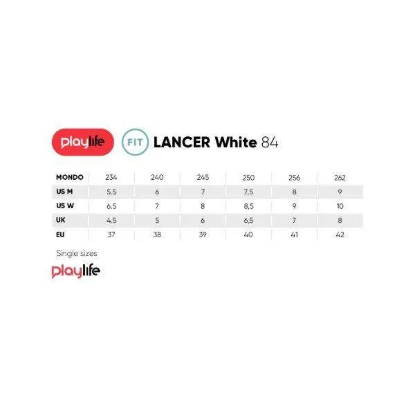 Playlife Lancer 84 Inline Skates - Unisex - White