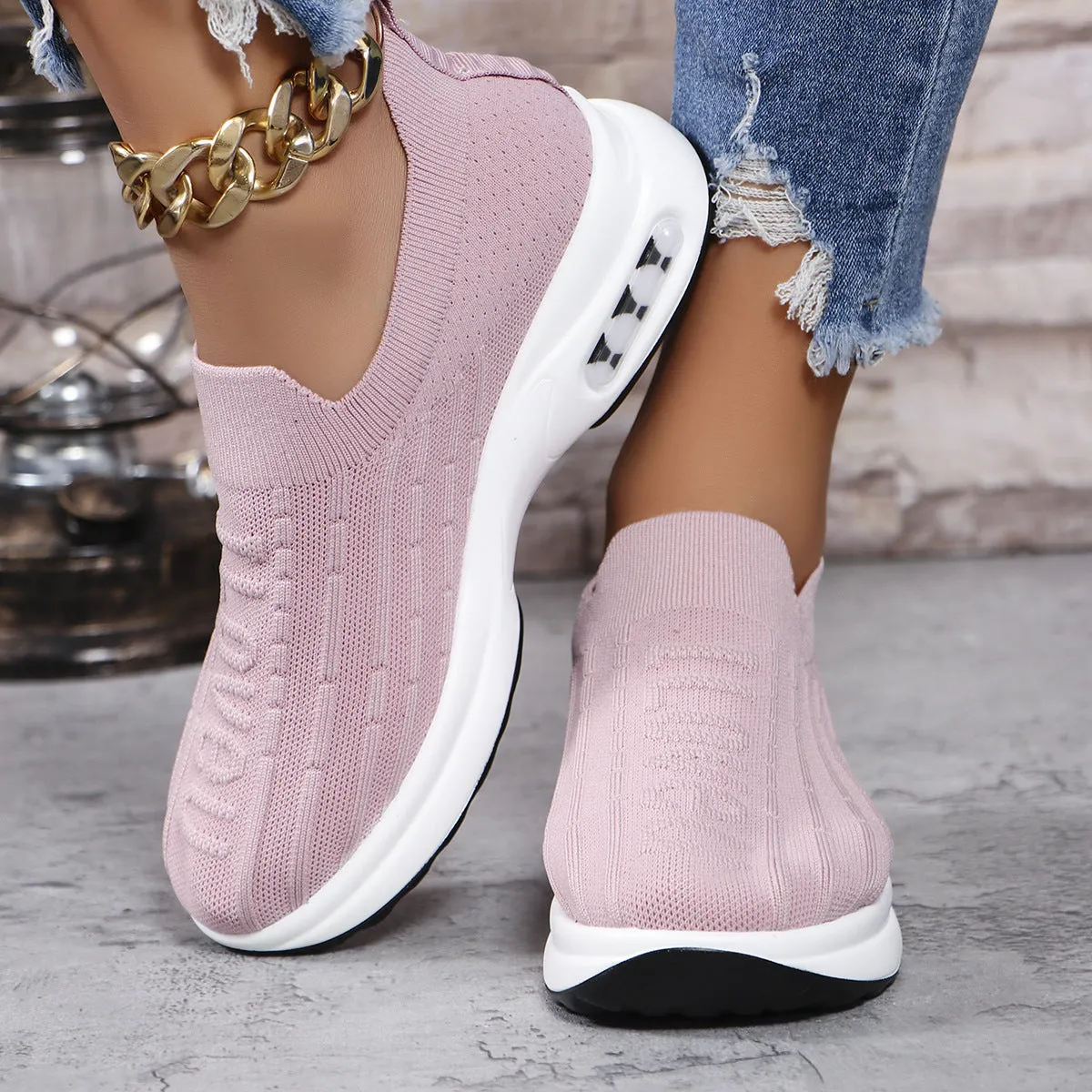 Plus Size Breathable Summer Sports Shoes Women