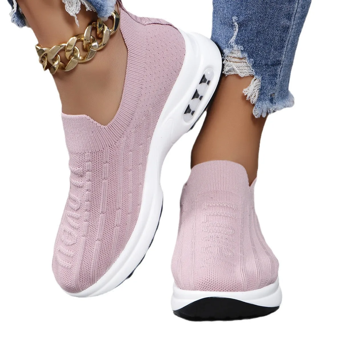 Plus Size Breathable Summer Sports Shoes Women