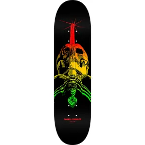 Powell Peralta - Skull & Sword Rasta Fade 246 9.0 Skateboard Deck
