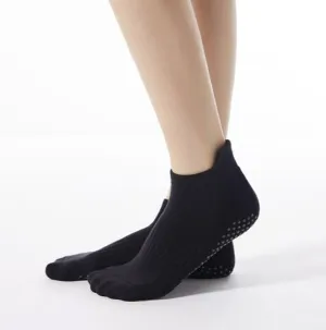 Premium Non Slip Yoga Socks - Black