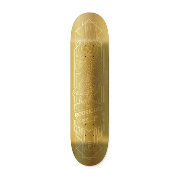 Primitive Rodriguez Gold Foil Eagle Deck Gold x Venom Custom Complete Skateboard - 8.0"