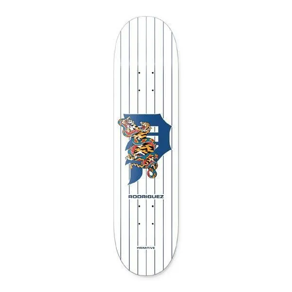 Primitive Rodriguez Tangle Deck White x Venom Custom Complete Skateboard - 8.0"