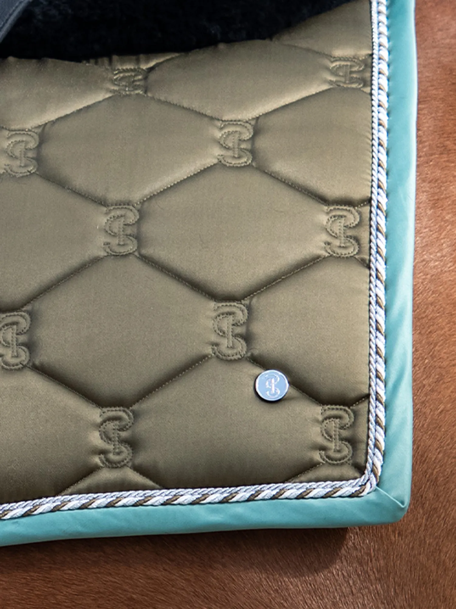 PS of Sweden Olive signature Dressage saddlepad