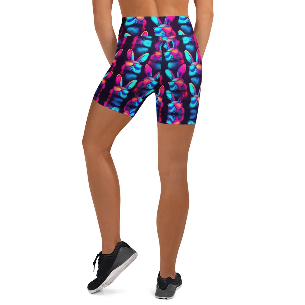 Radiant Rabbit Yoga Shorts