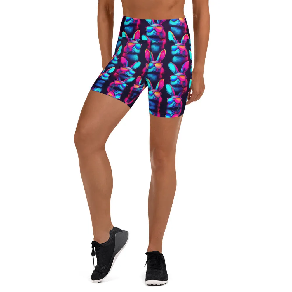Radiant Rabbit Yoga Shorts
