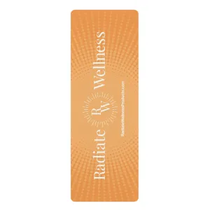 Radiate Wellness Energy Rubber Yoga Mat
