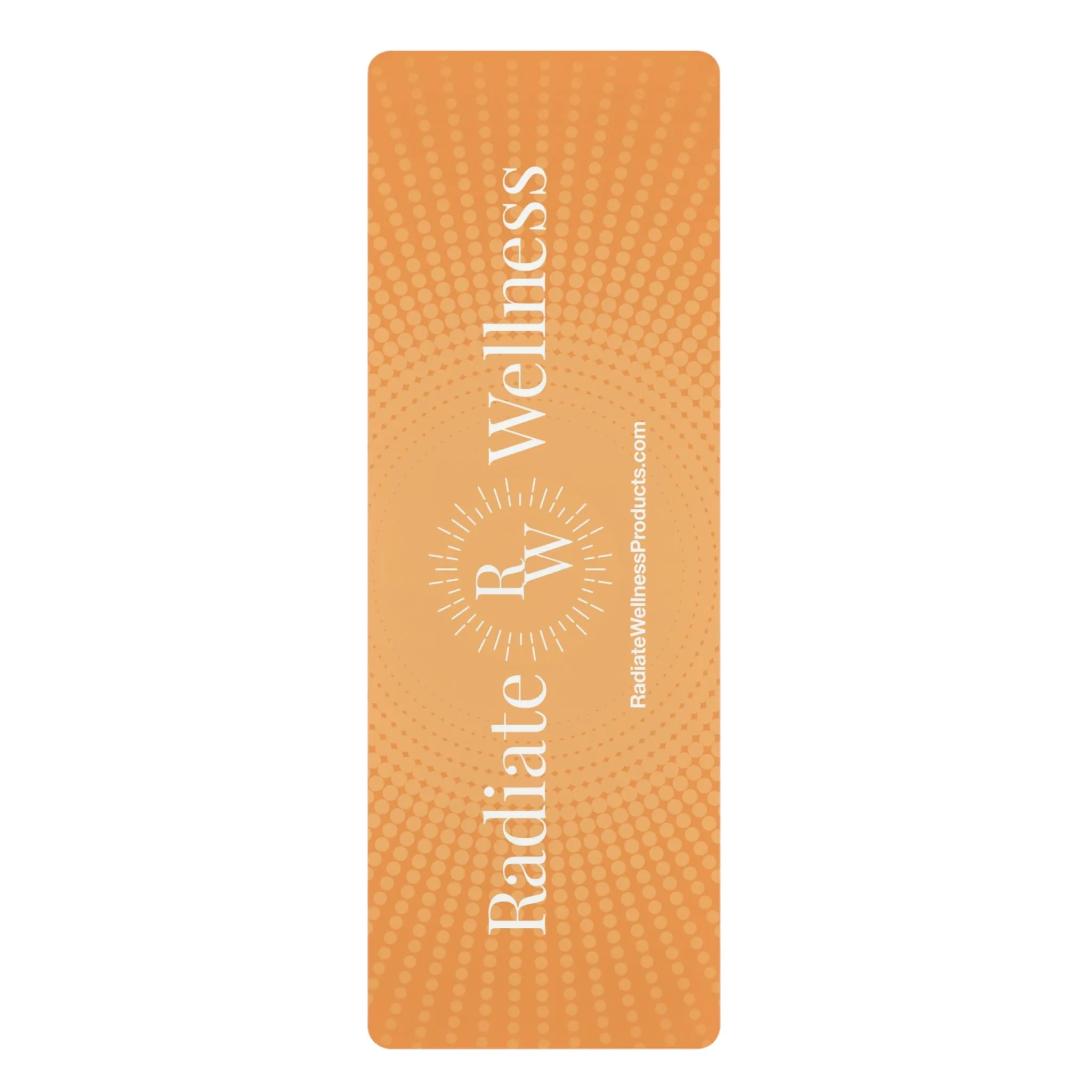 Radiate Wellness Energy Rubber Yoga Mat