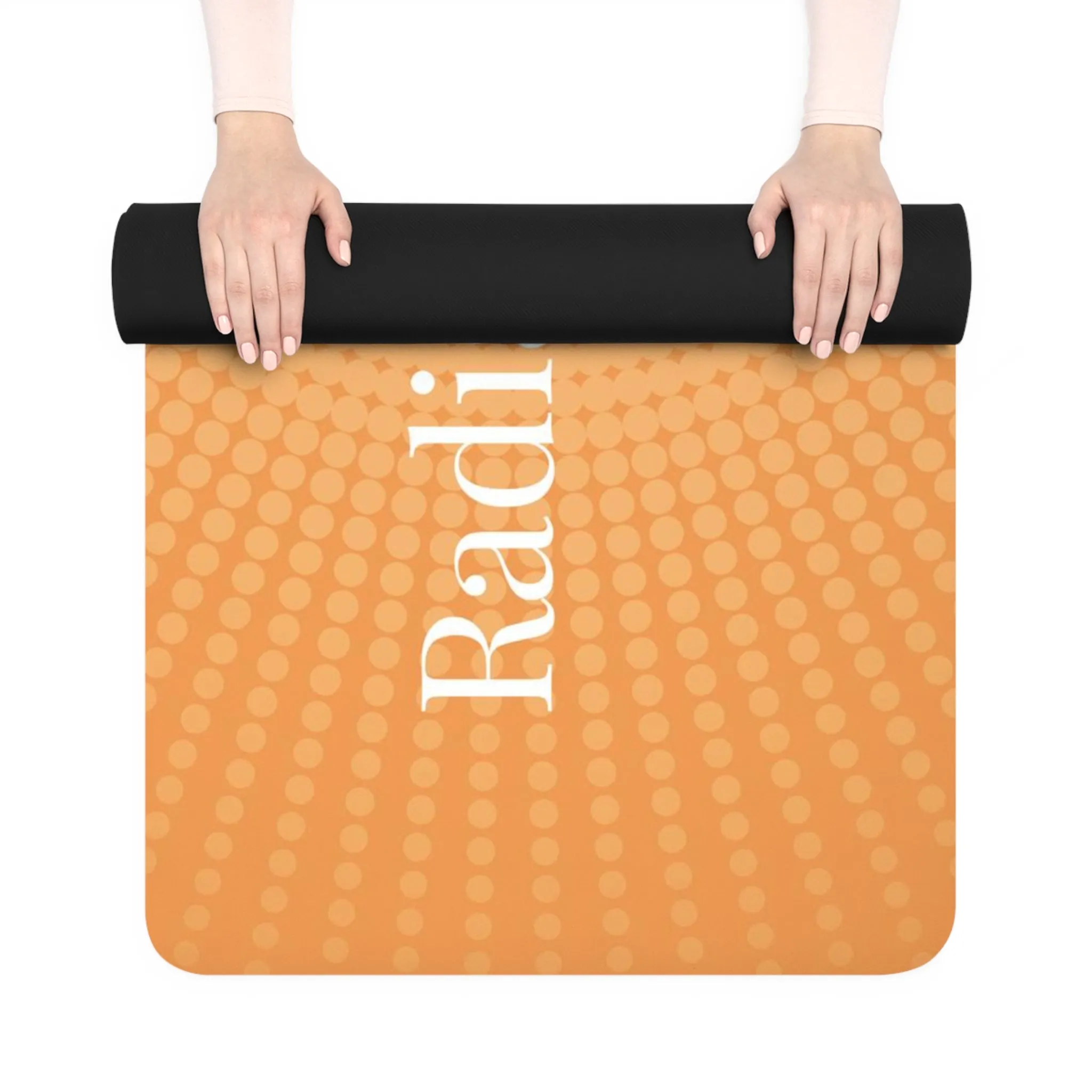 Radiate Wellness Energy Rubber Yoga Mat