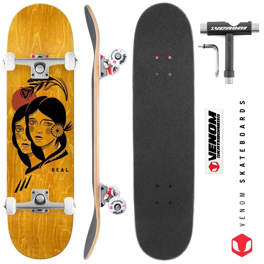 Real Pro Deck Tm Mudgett Custom Complete Skateboard - 8.06"