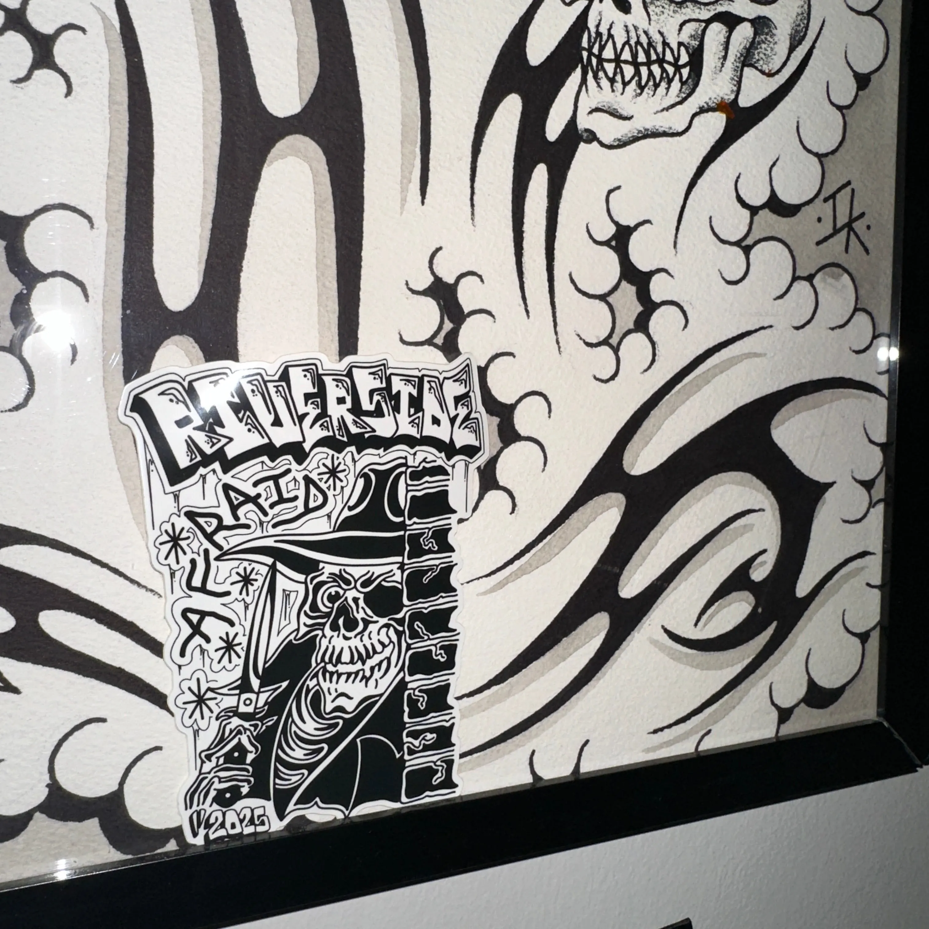 RIVERSIDE ATTACKER STICKER