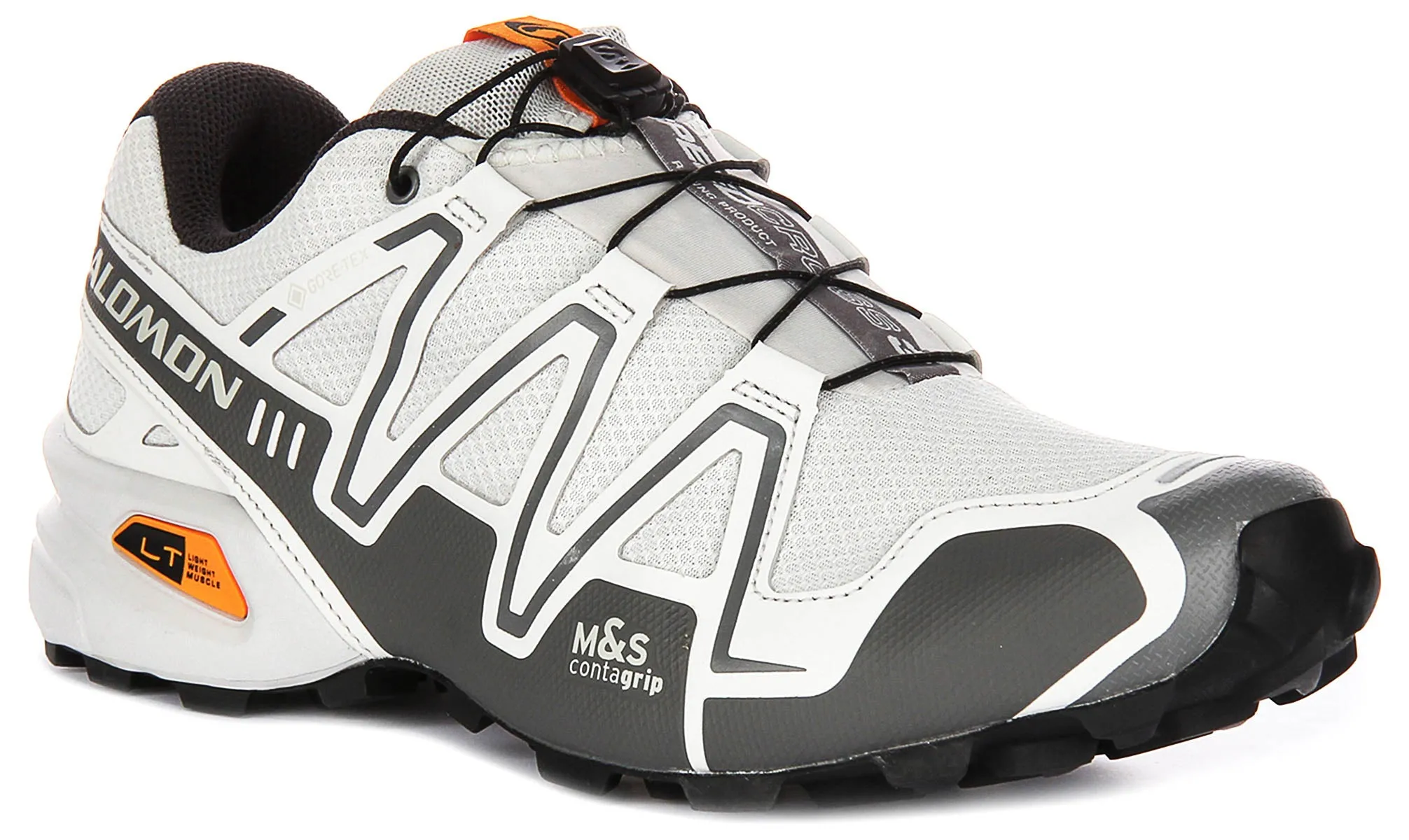 Salomon Speedcross 3 Gortex In White Grey