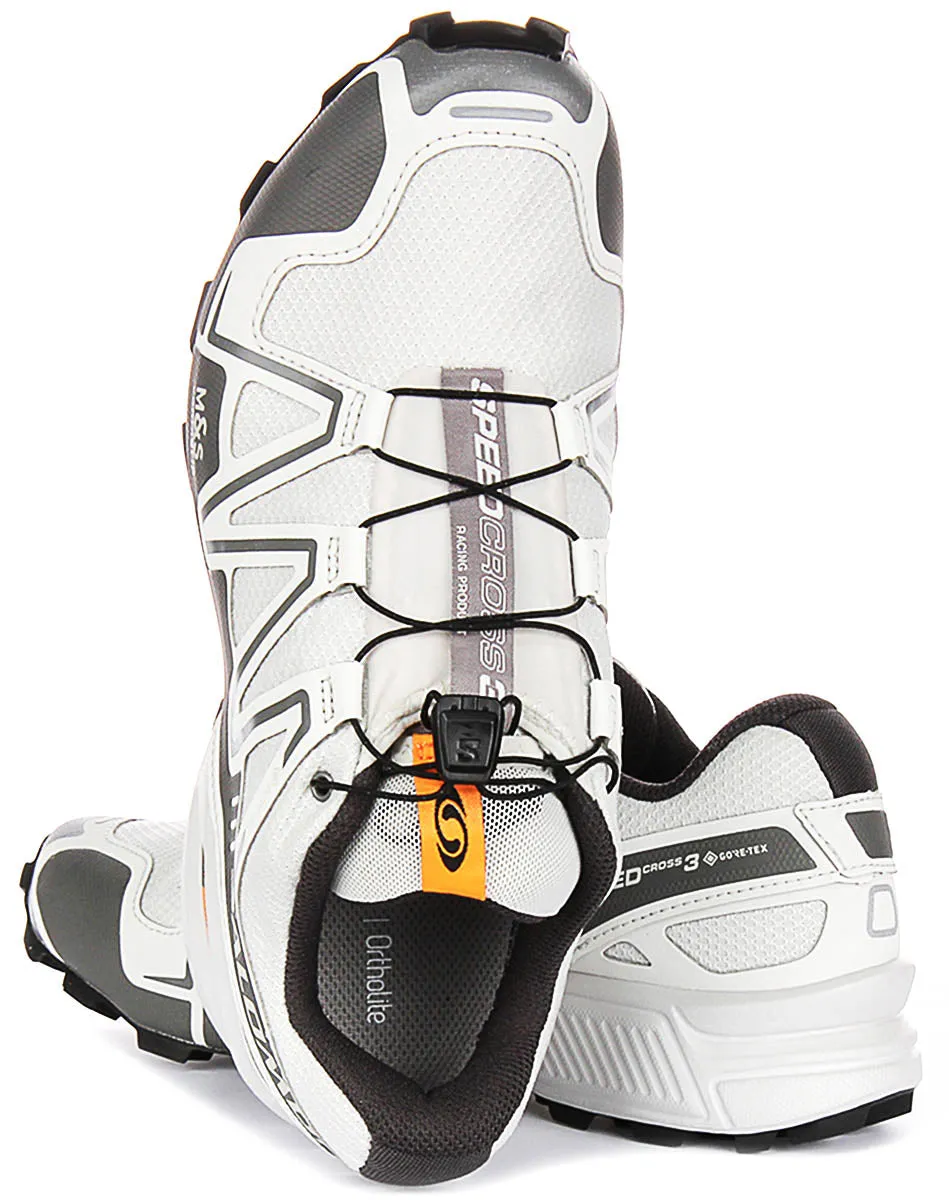 Salomon Speedcross 3 Gortex In White Grey