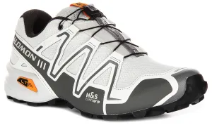 Salomon Speedcross 3 Gortex In White Grey