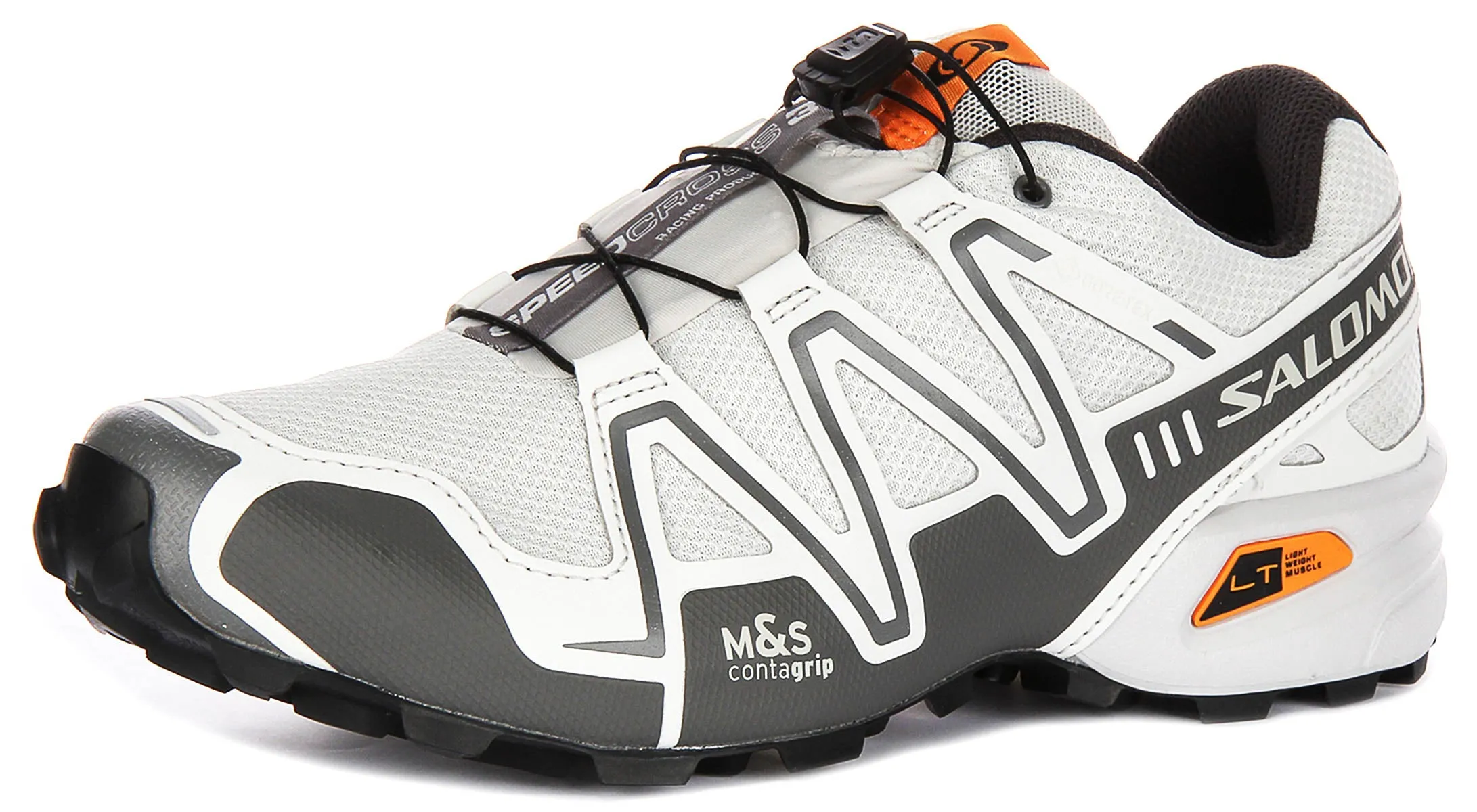 Salomon Speedcross 3 Gortex In White Grey