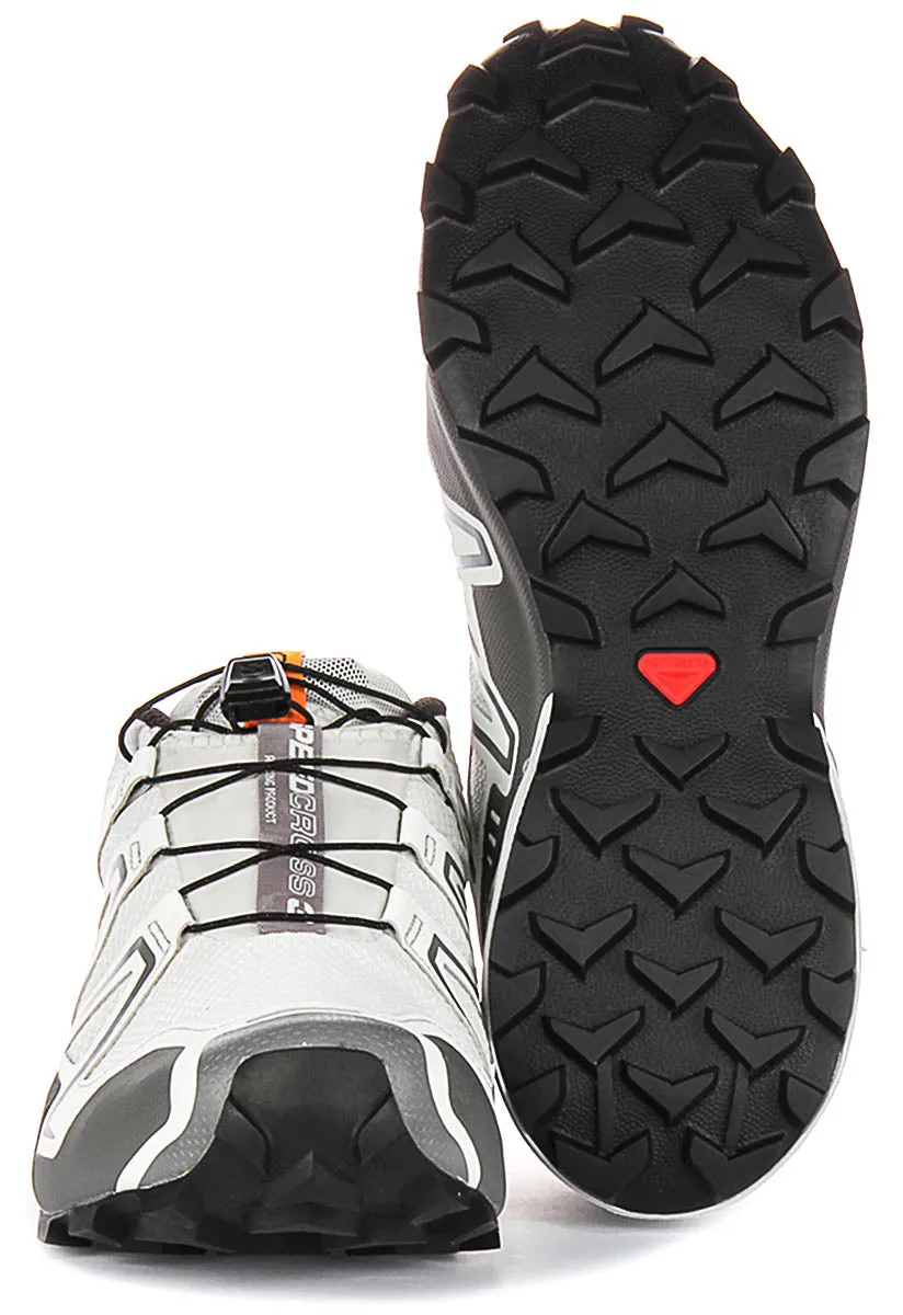 Salomon Speedcross 3 Gortex In White Grey