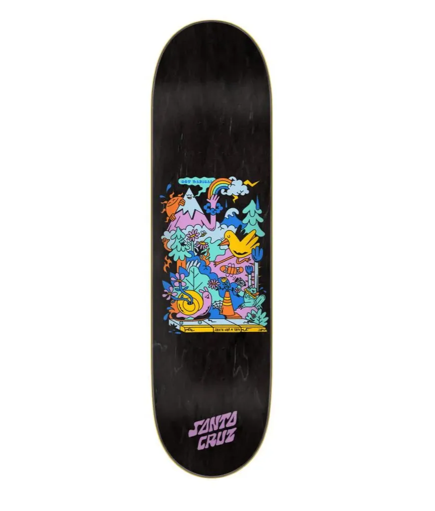 SANTA CRUZ: x Skate Like A Girl Skateboard Deck - 8"