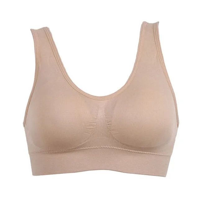 Seamless Padded Crop Top sports bra
