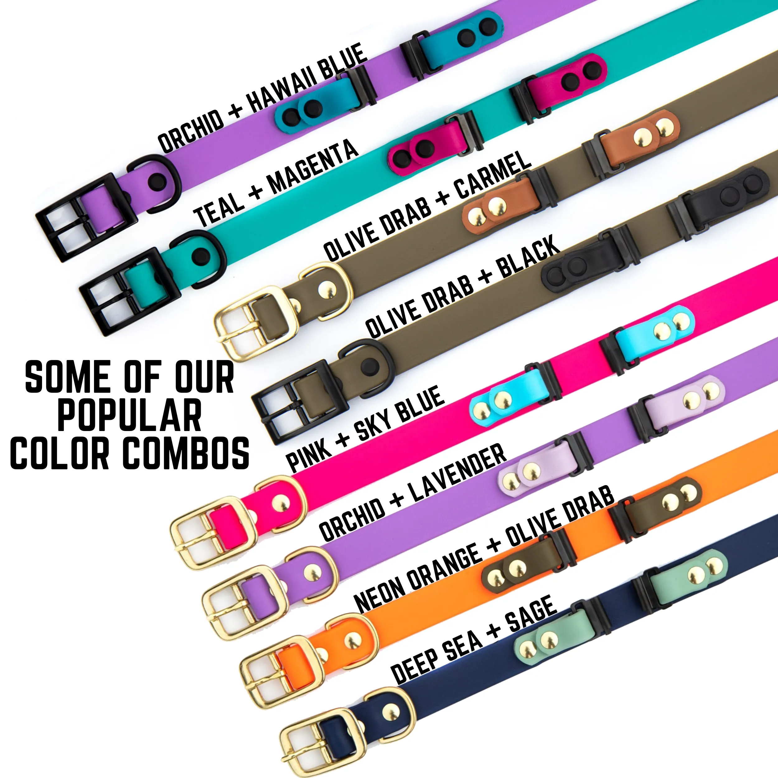Series 3 Fi Compatible 3/4" or 1" BioThane® Collar
