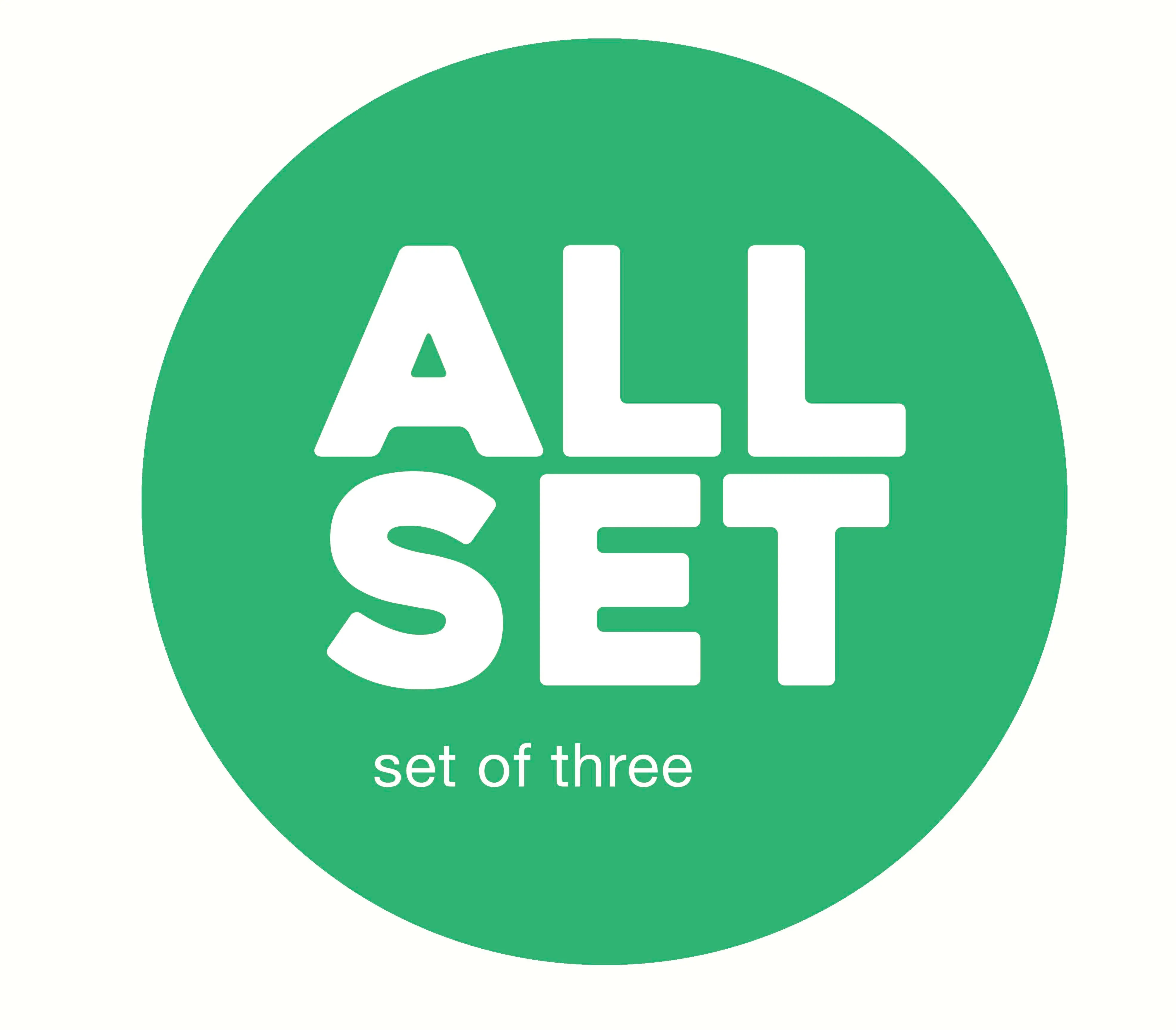 SET OF THREE–MIX