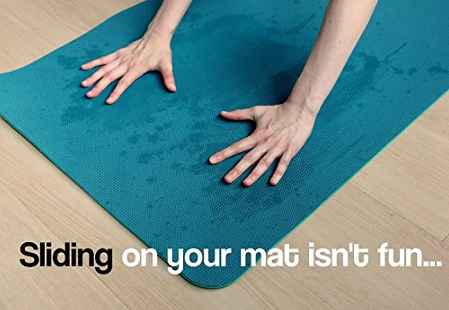 Shanti Love Meowmaste toalla de yoga súper suave y lujosa gamuza de microfibra para Tapete de yoga caliente | absorbente de sudor, antideslizante y lavable a máquina