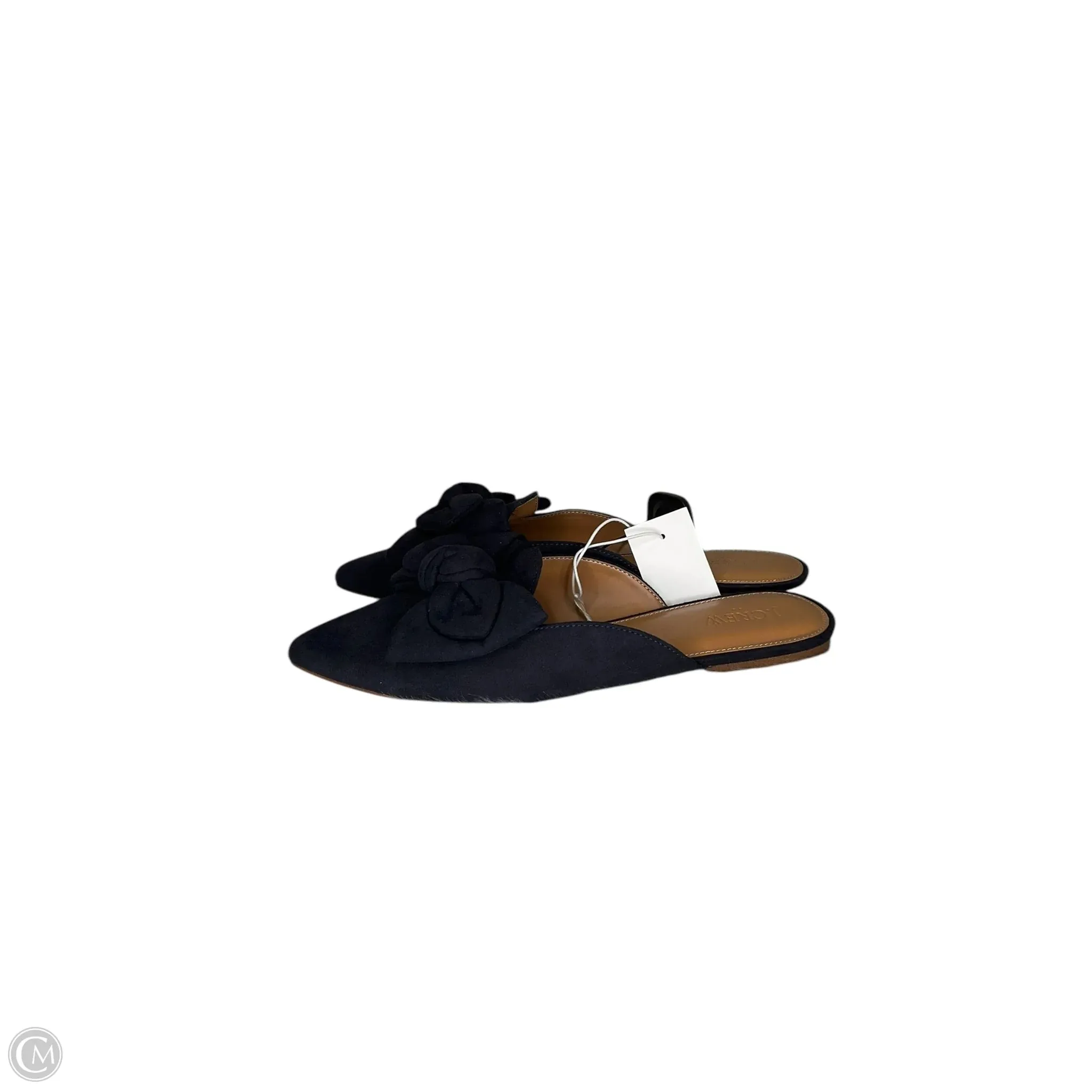 Shoes Flats By J. Crew In Navy, Size: 9.5