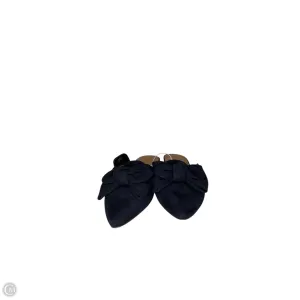 Shoes Flats By J. Crew In Navy, Size: 9.5