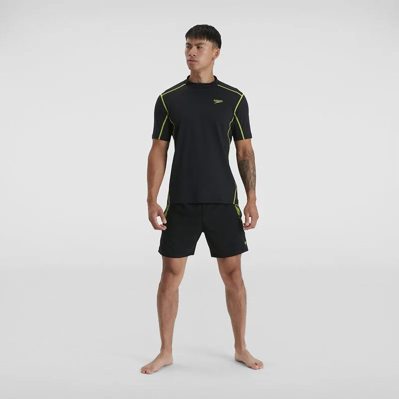 Speedo Mens Tech Short Sleeve Rashie Top