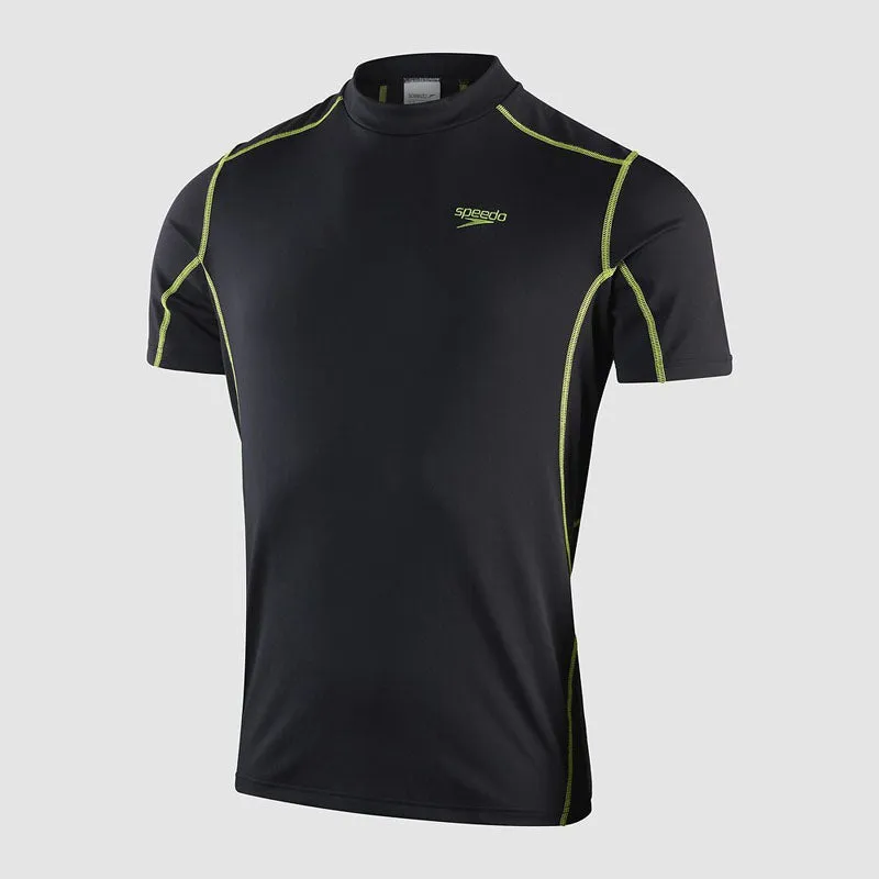 Speedo Mens Tech Short Sleeve Rashie Top
