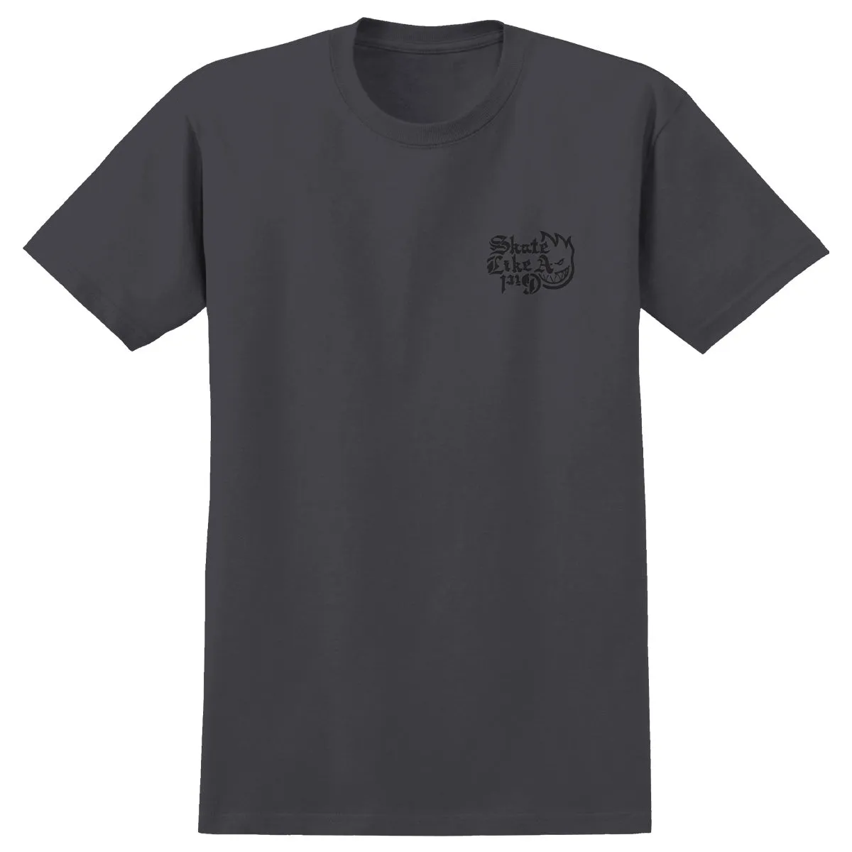 Spitfire - Skate Like A Girl Evolution Tee Charcoal