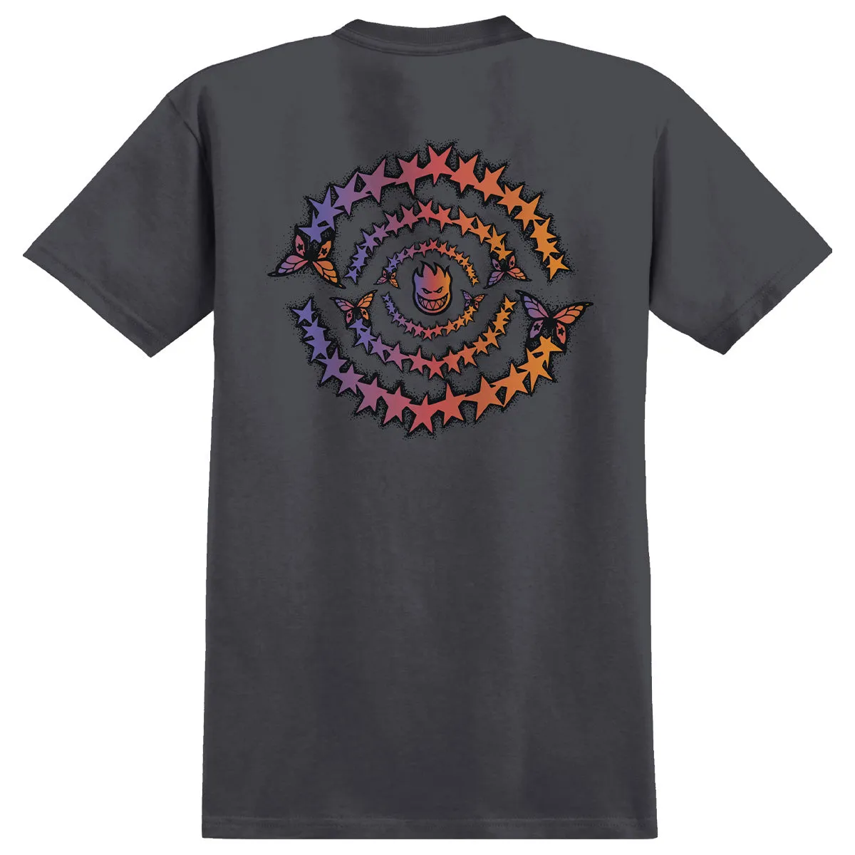 Spitfire - Skate Like A Girl Evolution Tee Charcoal