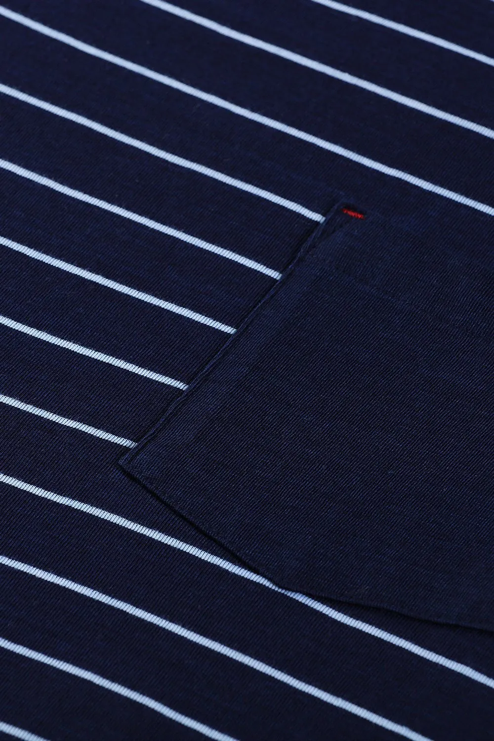 Stripe Block Navy T-Shirt