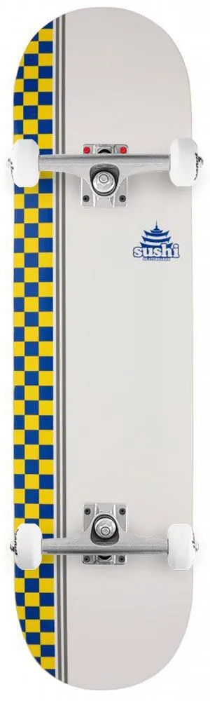 Sushi Checker Logo Custom Complete Skateboard - 8.125"